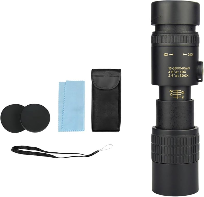 300X40 Neutral Stand Monoculars for Long Range High Resolution Nature Photography - Image 1