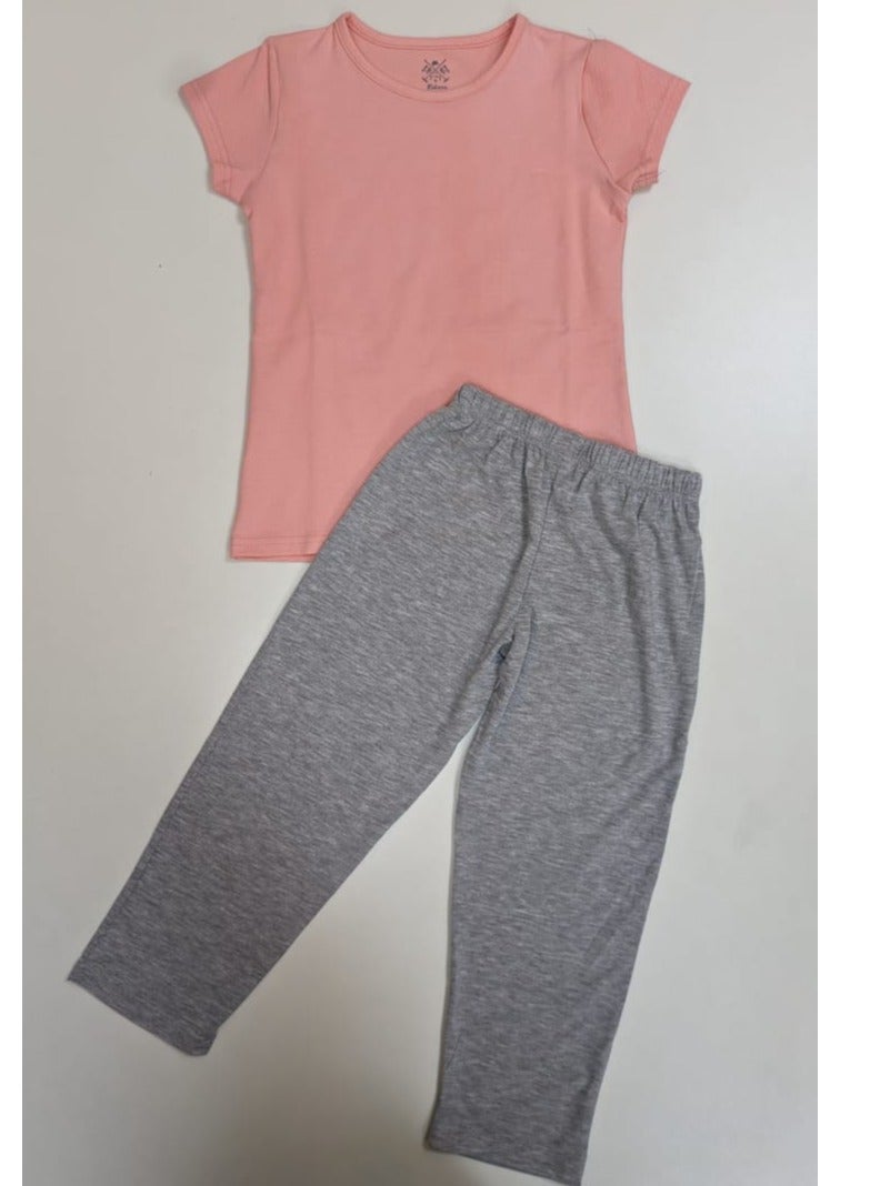 GNW - GIRLS PAIJAMA Night Wear, T-Shirt Set Soft and breathable fabric for all-day comfort - Image 1