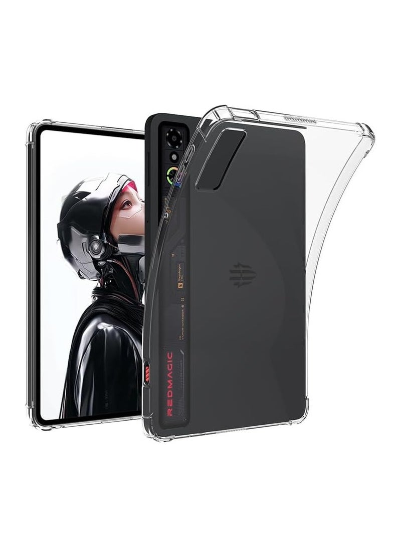 General Clear Case Compatible Nubia RedMagic Pad 3 Pro 9.06-inch (2025) TPU Silicon Soft Case Airbag Cover for RedMagic Gaming Tablet 3Pro  - Image 1