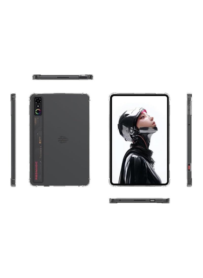General Clear Case Compatible Nubia RedMagic Pad 3 Pro 9.06-inch (2025) TPU Silicon Soft Case Airbag Cover for RedMagic Gaming Tablet 3Pro  - Image 5