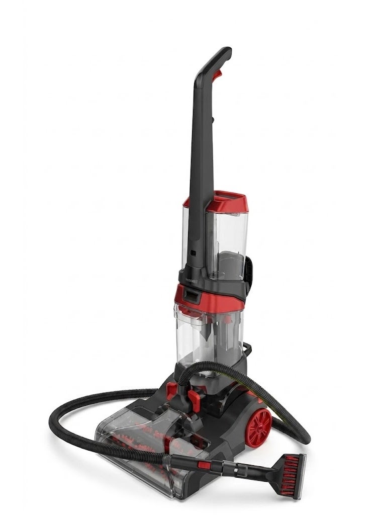 Typhoon Carpet Cleaner - 2 in 1 - 1.35 Liter - Dual Rotating Washing Brush - TY-05-002 - Image 1