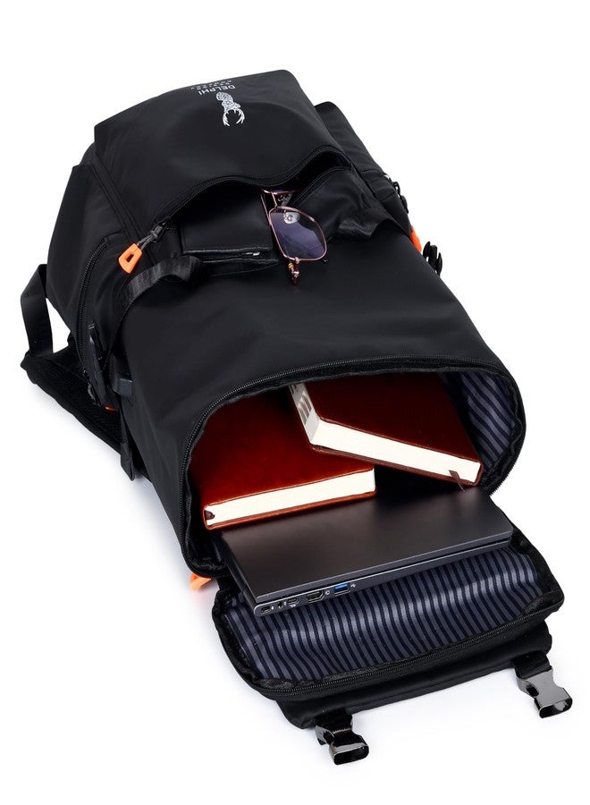 Delphi Design Company Delphi Design Large Laptop Backpack, Waterproof Business Travel with USB Port, Multi Compartments, Zip Pockets, Triple Layer Back Support, Anti-Scratch, Versatile Carrying Method, Trolley Mount - Image 4