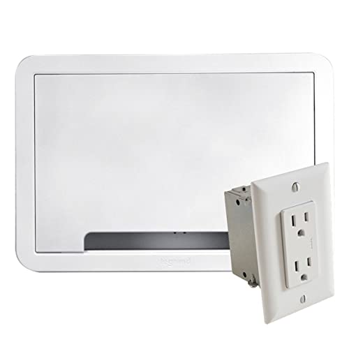 SANUS 9" TV Media in-Wall Box with Power Supply Kit Ideal for Wall Mounted TVs - Image 1