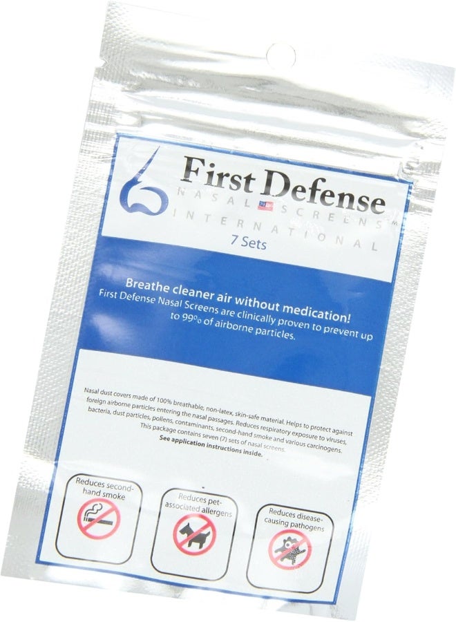 First Defense Nasal Screens, 7-Sets Per Pack - Image 3