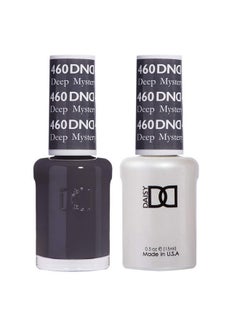 DAISY DND Dnd Gel Polish Set 1 Each Of Grey Gel Polish And Grey Nail Polish 460 Deep Mystery 0.5 Fl Oz  - Image 1