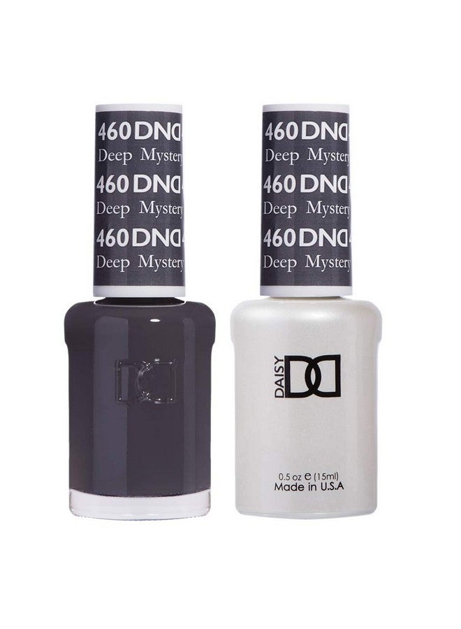 ديزي دي إن دي مجموعة طلاء جل Dnd تحتوي على 1 طلاء جل رمادي وطلاء أظافر رمادي 460 ديب ميستري 0.5 أونصة سائلة - Image 1