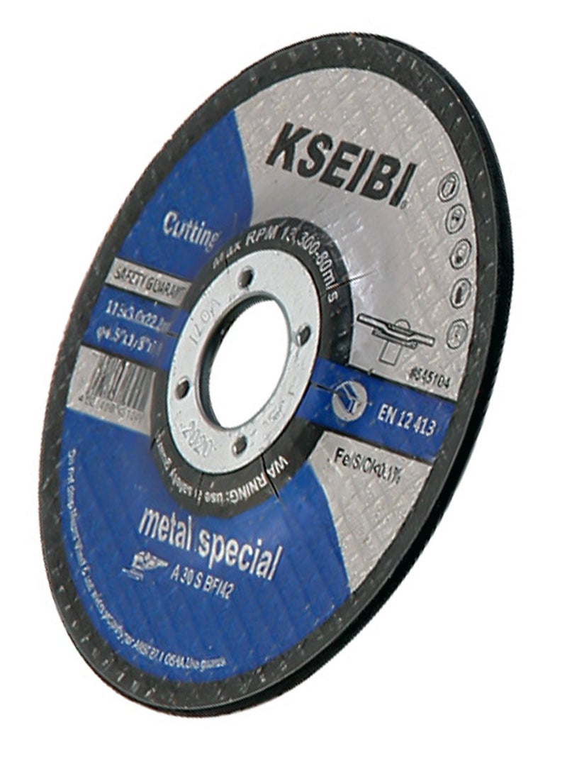 KSEIBI Metal Cutting Discs/T42, Resin, Accurate Cutting, Professional Cutting Wheels, Cuts Porcelain, Marble, And Ceramic Tile, Metal Components Such as Frames, High-Speed Cutting, Angle Grinder Discs.  - Image 3