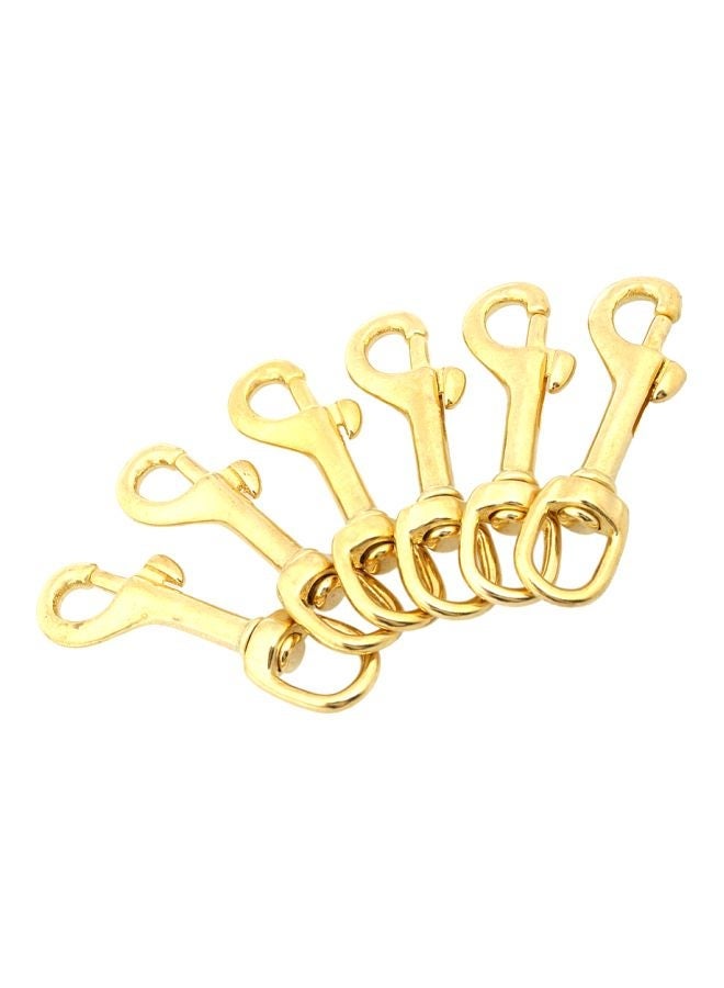 NIBEMINENT 6-Piece Heavy Duty Diving Swiver Hook Set 15.5x10x2cm - Image 1