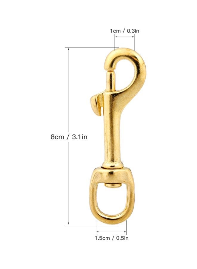 NIBEMINENT 6-Piece Heavy Duty Diving Swiver Hook Set 15.5x10x2cm - Image 3