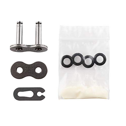 JT Chain JTC530X1R104RL (530 Series) Black Steel 104 Link Heavy Duty X-Ring Chain with Connecting Link - Image 3