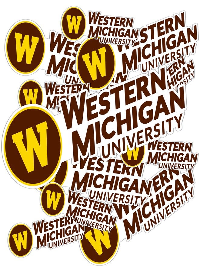 Desert Cactus Western Michigan University Sticker Broncos WMU Vinyl Decals Laptop Water Bottle Car Scrapbook T3 (Type 3-1) - Image 1