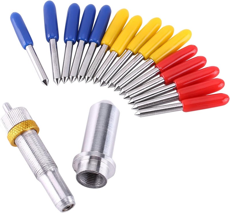 klarako 15pcs Tungsten Steel Plotter Cutter Cutter Blades Plotter Knife Computer Plotter Cutter Head - Image 5