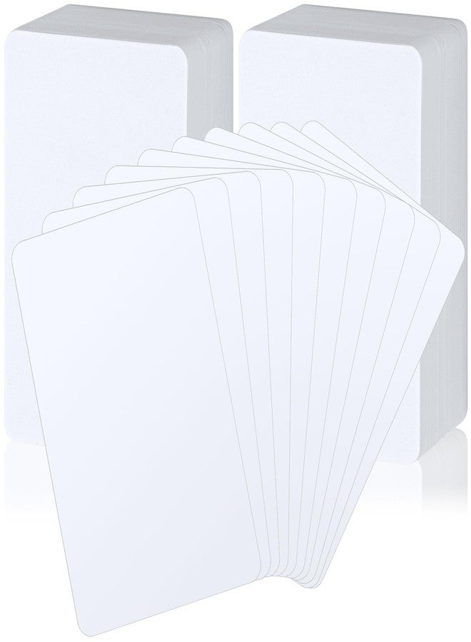 Zomiboo 200 Pieces Tall Trading Card Dividers Plastic,White - Image 1