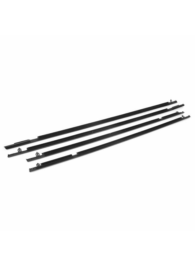 GZYF Window Weather Stripping, Window Seal Moulding Weatherstrip for Honda Civic 2006 2007 2008 2009 2010 2011, Replaces#72450-SNA-A01 72410-SNA-A01 72950-SNA-A01 72910-SNA-A01 - Image 1