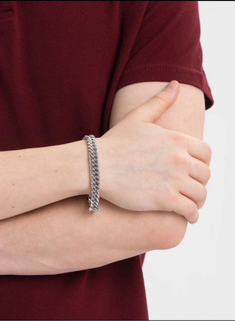 جوليري إيفريداي اسوارة رجالية رائعة من الاستانلس ستيل المقاوم للصدأ - Image 5