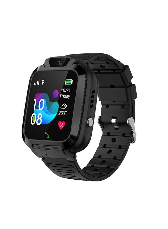 Smartwatch,Kids Fitness Activity Tracker Watch with Heart Rate/Sleep Monitor and Pedometer,IP67 Water Resistant Children's Watch with 8 Sport Modes,Suitable as a Gift for Kids(Black) - Image 1