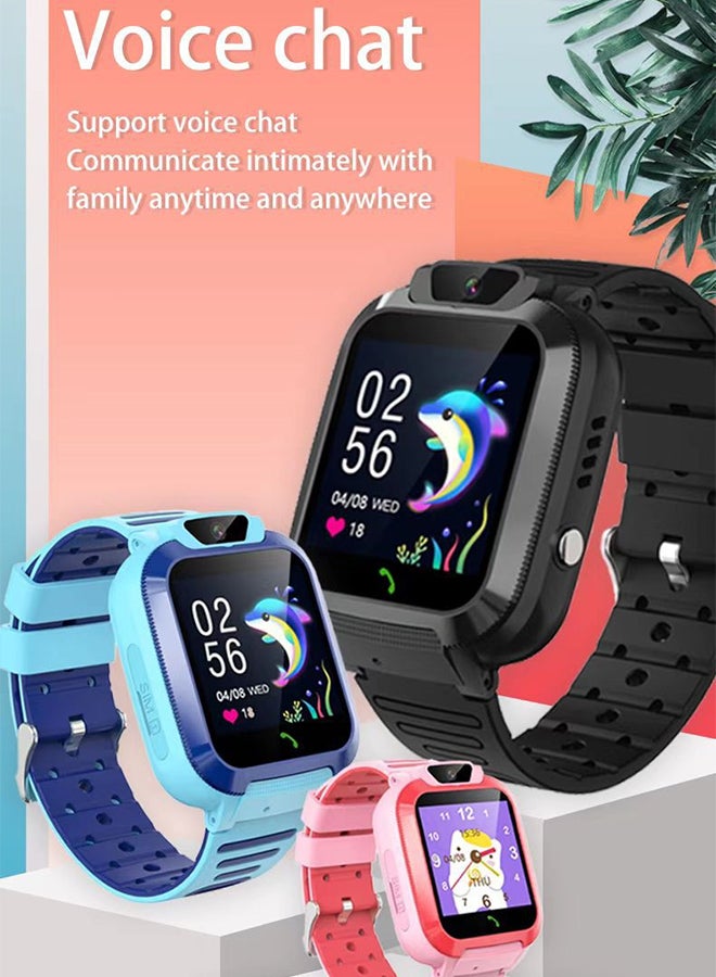 Smartwatch,Kids Fitness Activity Tracker Watch with Heart Rate/Sleep Monitor and Pedometer,IP67 Water Resistant Children's Watch with 8 Sport Modes,Suitable as a Gift for Kids(Black) - Image 2