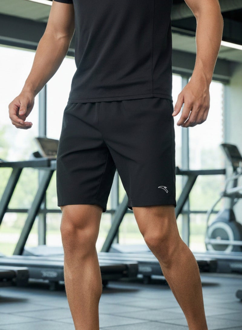 ANTA Quick-Dry Running Shorts | Men’s 5-Inch Training Shorts/High Elasticity · Quick-Dry Fabric · Lightweight Breathability - Image 1