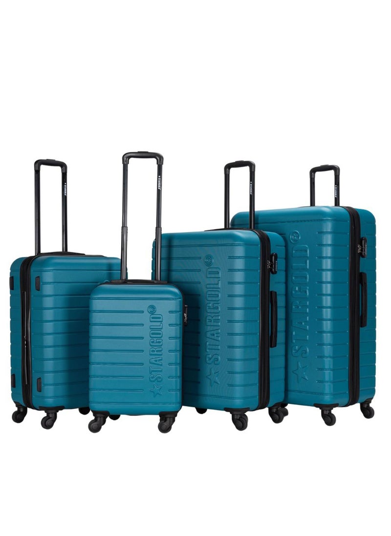 Stargold - Hardside Spinner 4 Piece Luggage Trolley Set With Number Lock - Image 1