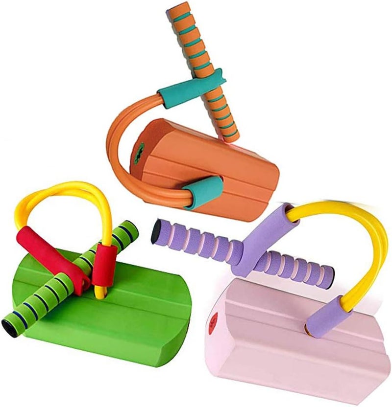 FOREVIVE Foam Pogo Jumper Kids Bouncing Toys Safe Bounce for Children's Entertainment Funny Sound Durable Foam and Bungee Jumper Suitable for Gifts for Boys and Girls Over 3 Years Old - Image 5