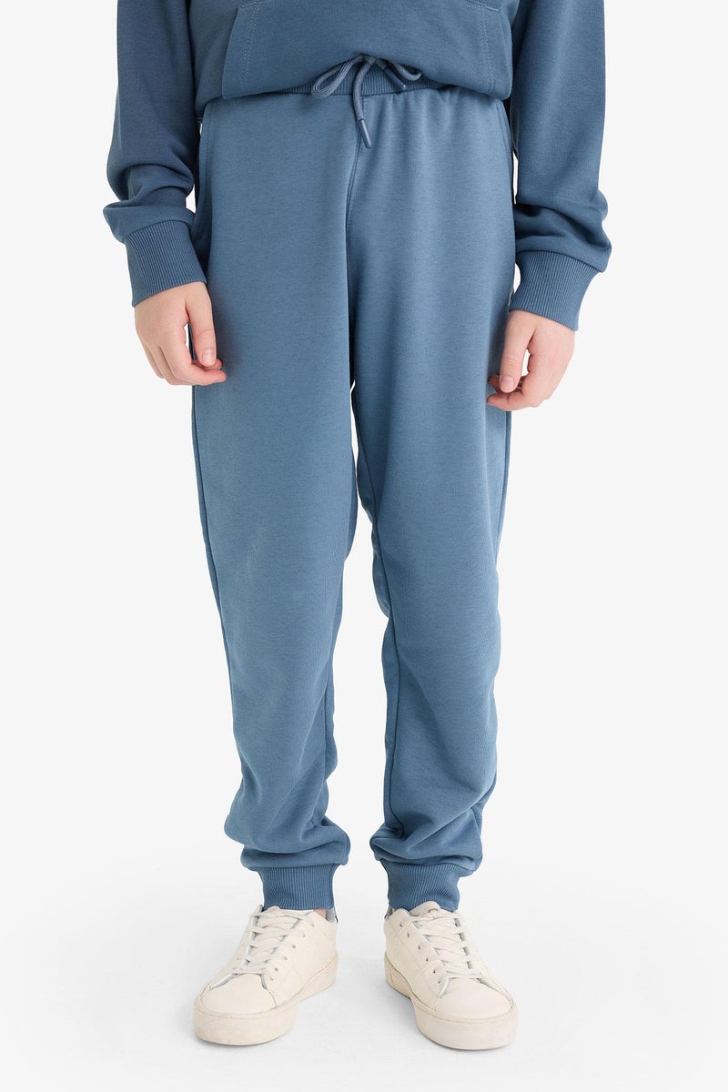 DeFacto Blue Boy Boy Elastic Waist Jogger Sweatpants Casual - Image 4