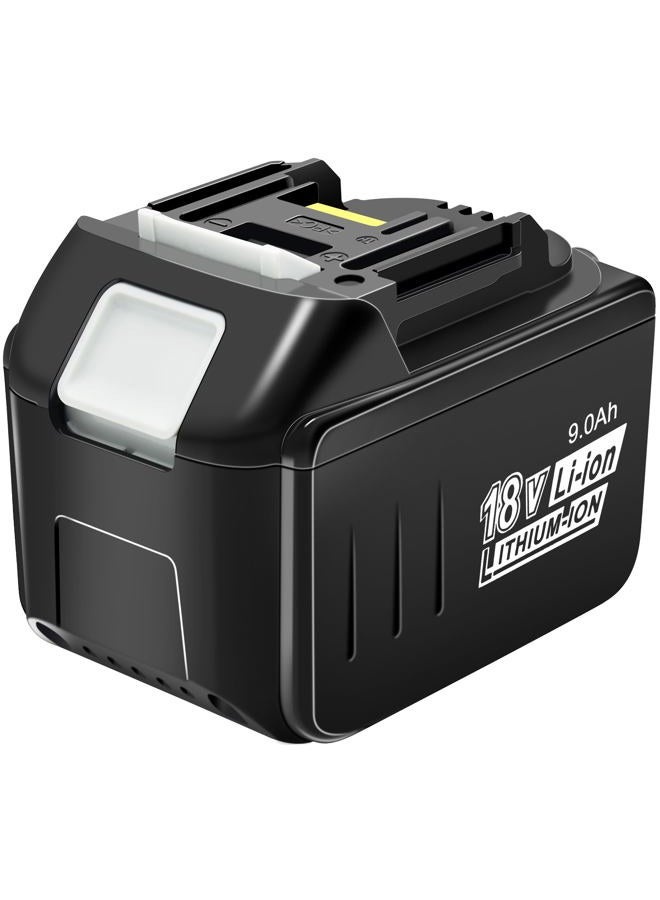 CHAUNVEN بطارية بديلة بسعة 9.0Ah لبطارية ماكيتا 18 فولت متوافقة مع بطاريات 18 فولت BL1890B BL1860B BL1850B BL1840B BL1830B BL1815 - Image 1