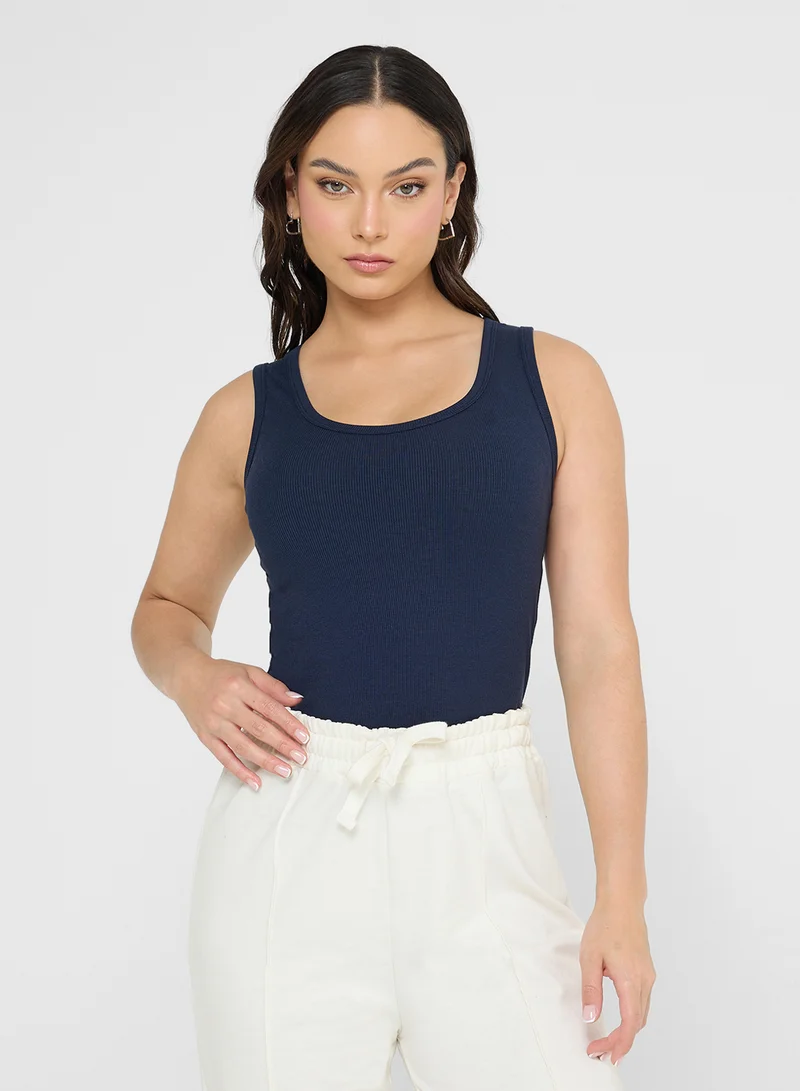 Ginger Basics Ribbed Vest