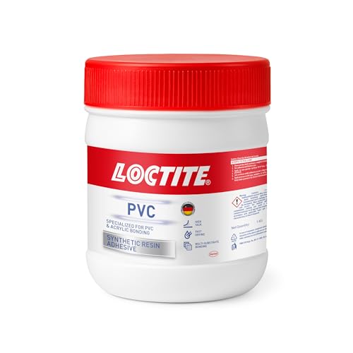 LOCTITE PVC| Syntetic resin adhesive|Speacialized for PVC & Acrylic bonding|Hightack|Fast drying| Multi-substrate bonding 1kg x pack of 1 - Image 1