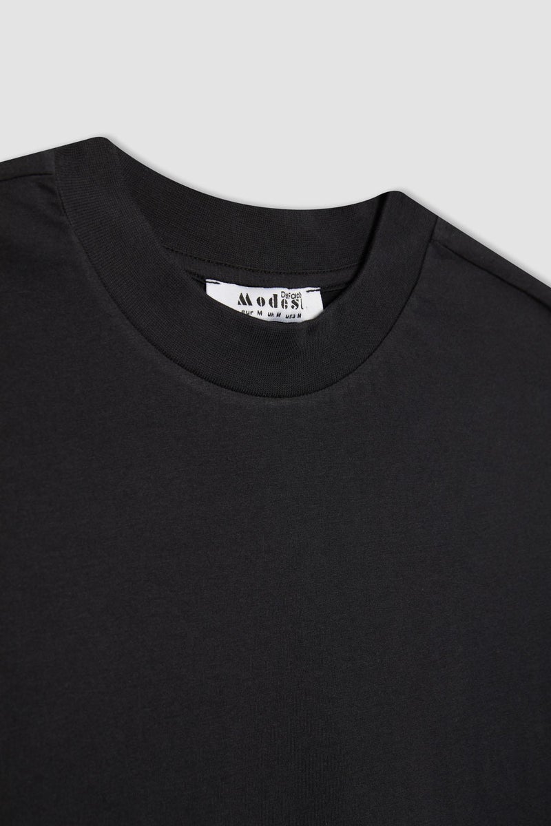 DeFacto Woman Regular Fit Crew Neck Short Sleeve Cotton T  - Image 5