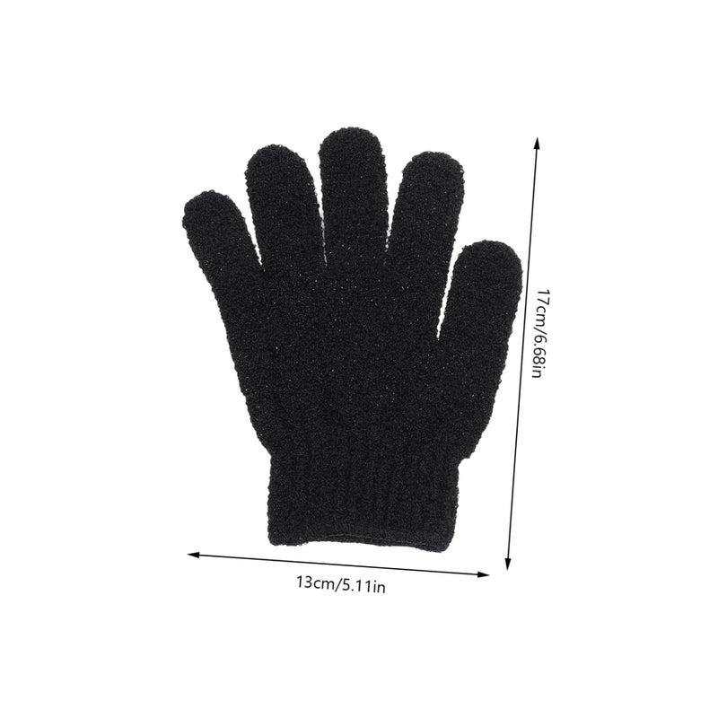 Exfoliating Gloves 10 Pack Five Finger Body Scrubber For Deep Skin Cleaning - Image 3