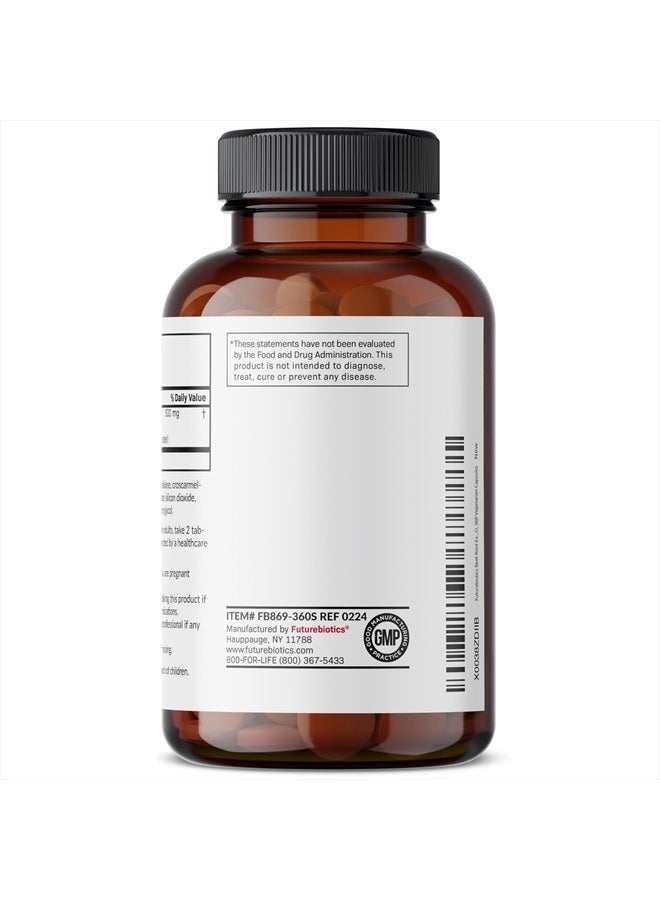 Futurebiotics Beet Root Extra Strength (Equivalent to 2000mg Beet Root per Serving from 500mg 4:1 Extract), Non-GMO, 360 Vegetarian Tablets  - Image 5
