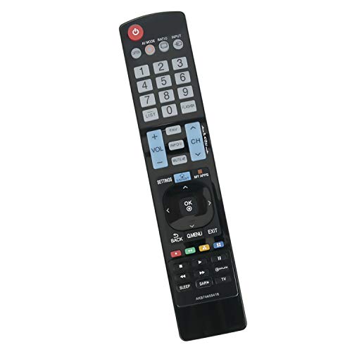 WINFLIKE New AKB74455416 Remote Control Replace Compatible with LG Smart LED HDTV 43LF5900 49LF5900 55LF6090 60LF6090 32LF5800 42LF5800 - Image 2