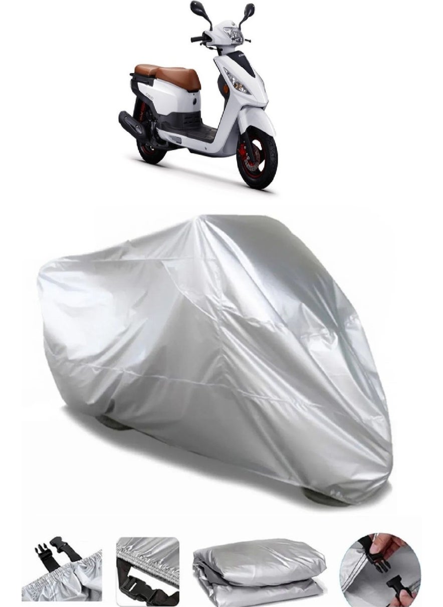 Breen Kuba Cargo Grey Waterproof Motorcycle Canvas Premium  - Image 1