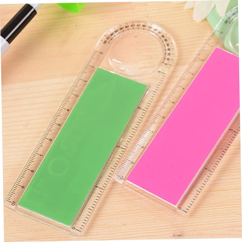 Multifunctional Mini Ruler With Built In Calculator 13X4 5X0 3CM Portable Math Tool - Image 4