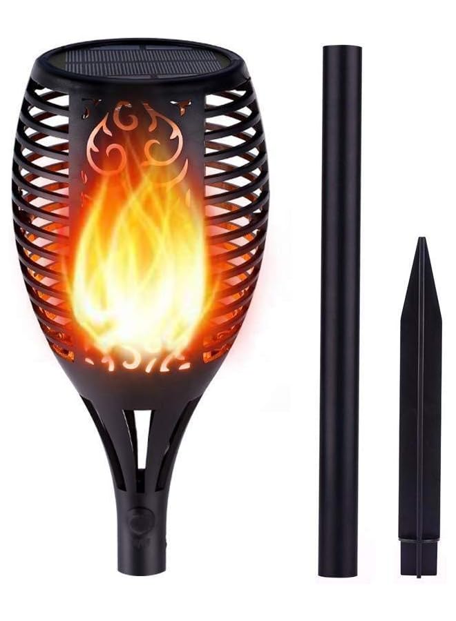 erorex Solar Lights,Waterproof Flickering Flames Torches Lights Outdoor Solar Light Landscape Decoration Lighting Dusk to Dawn Auto On/Off Security Torch Light for Pathway, Patio, Yard, Garden 2 Pack - Image 1