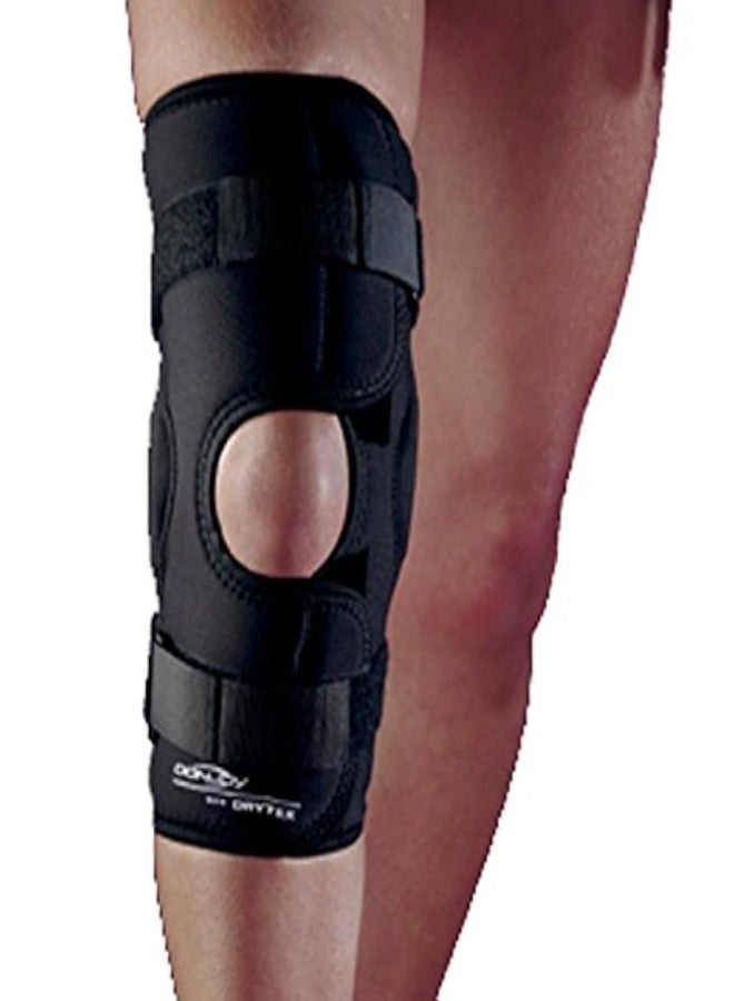 DonJoy Drytex Sport Hinged Knee Brace - Breathable, Adjustable Support for Ligament Injuries (Large) - Image 1