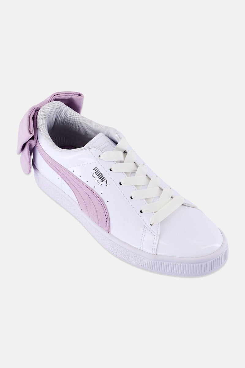PUMA Women Rebel Bow Details Shoes, White - Image 1
