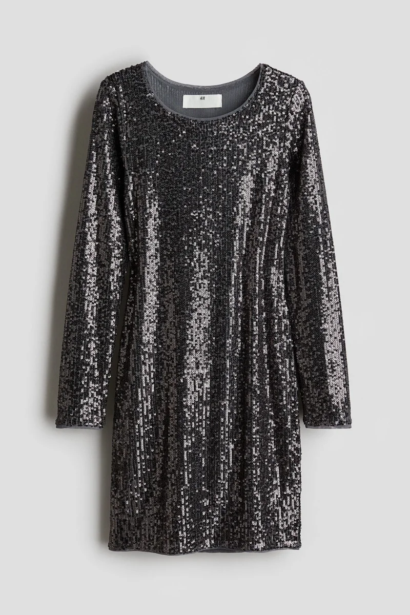 اتش اند ام Sequined Dress