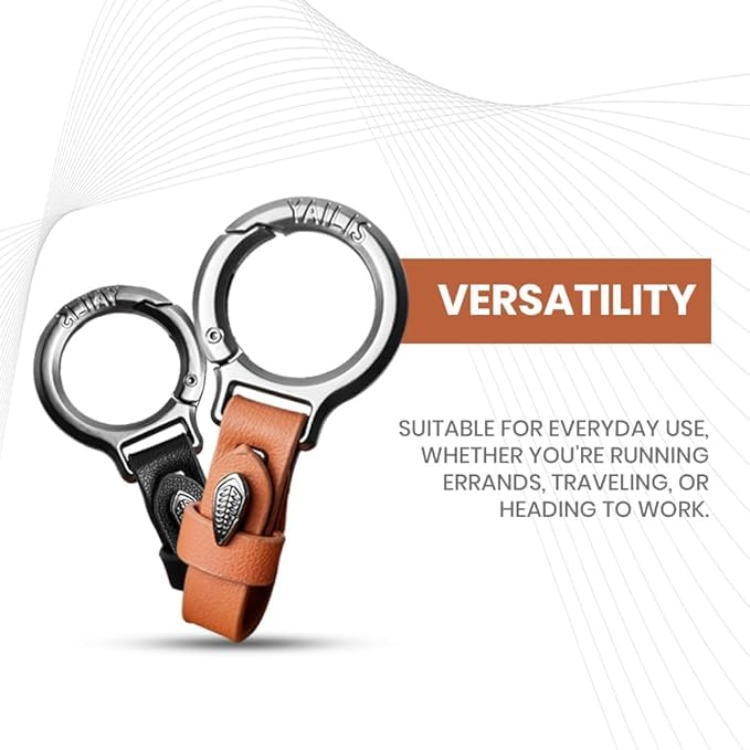 BK10 IMPORT & EXPORT BK 10 IMPORT & EXPORT Labor Saving Hand Car Jack Wrench with Keychain | Wrench | Jack Ratchet Wrench for Car | Leather Universal Keychain (Jack Wrench & Keychain) - Image 2