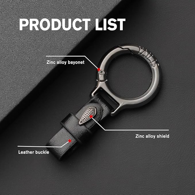 BK10 IMPORT & EXPORT BK 10 IMPORT & EXPORT Labor Saving Hand Car Jack Wrench with Keychain | Wrench | Jack Ratchet Wrench for Car | Leather Universal Keychain (Jack Wrench & Keychain) - Image 5