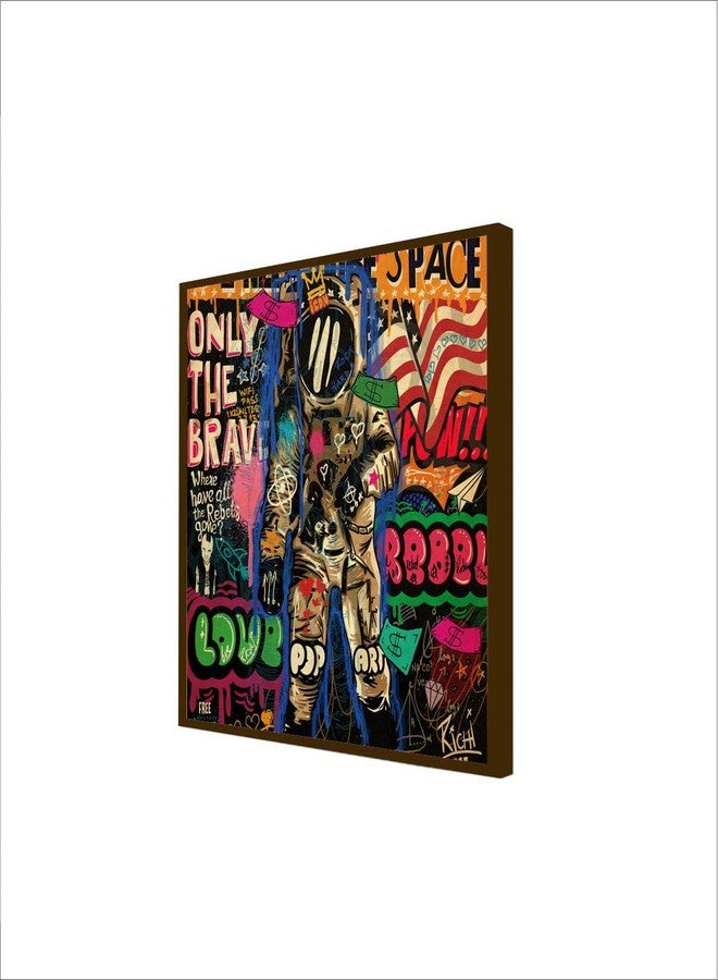 Artsense Painting for wall decoration Abstract wall painting for living room big size painting for home decoration with frame-Multicolor/30x30 inches/(76x76 cm) - Image 3