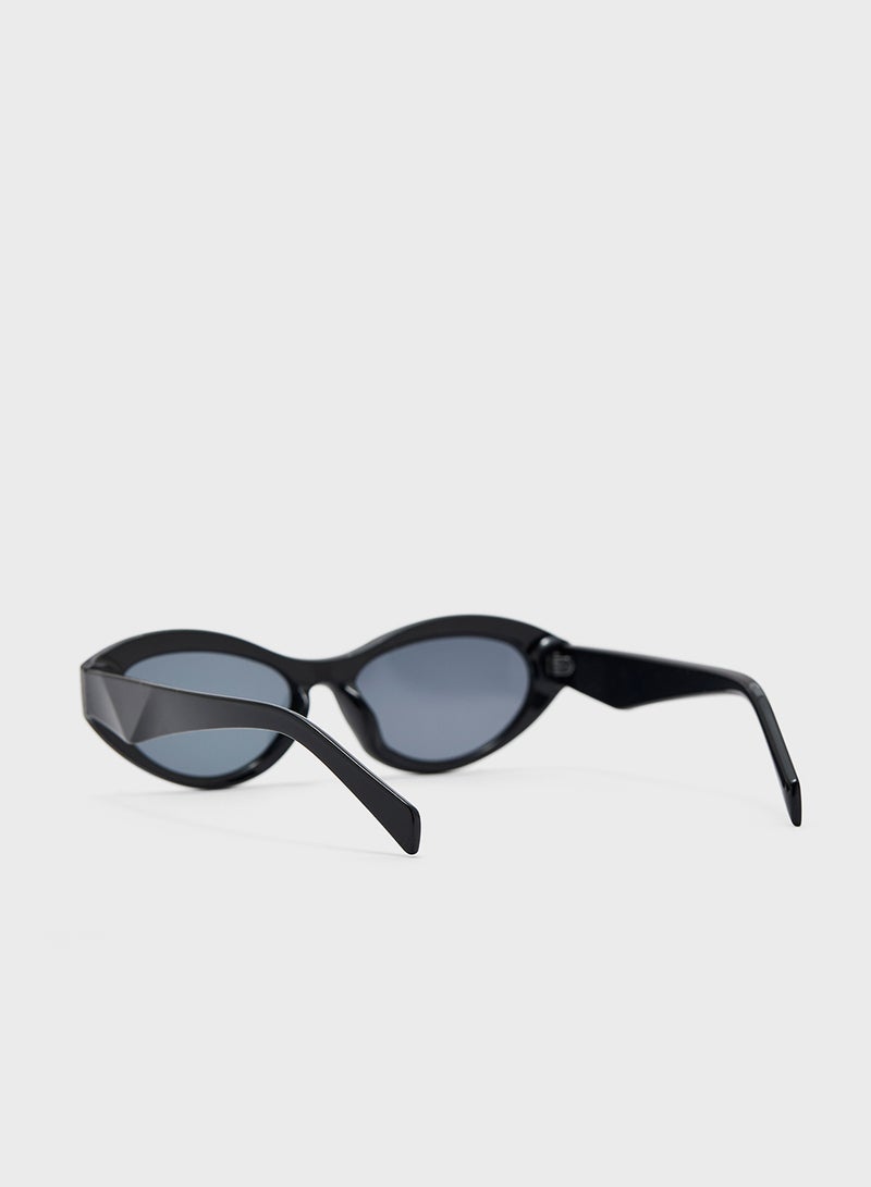 ELLA Oval Len Sunglasses  - Image 3