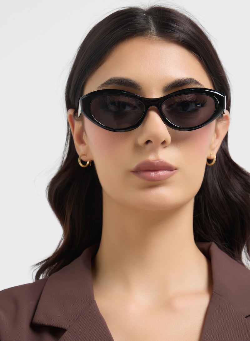 ELLA Oval Len Sunglasses  - Image 5