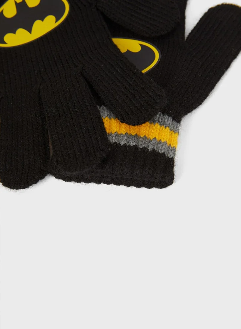 DeFacto Kids Batman Knitted Gloves