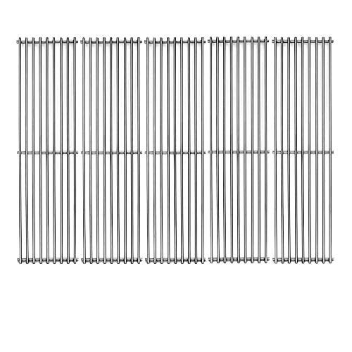 Votenli S6602E (5-Pack) 17 3/8 inch Stainless Steel Cooking Grid Grates Replacement for Broil-Mate, Huntington and Broil King Baron 540,590 590-S,9235-24 9235-27 9235-84 9235-87 9635-84 9635-87 - Image 1