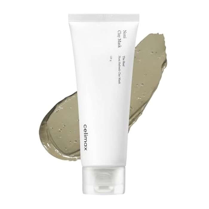 celimax The Real Noni Refresh Clay Mask | Clarifying Deep Pore Cleansing, Hydrating, Pore Minimizer, For Acne Prone, Dry, Oily Combination Skin, Blackhead, Korean Face Mask Skincare, Spa Care, 120g - Image 1