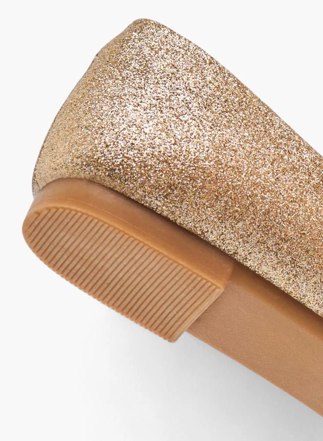 Celeste Girls Embellished Slip-On Ballerina Shoes