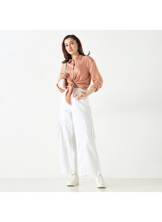 Lee Cooper Lee Cooper Shirt with Pocket and Long Sleeves  - Image 2