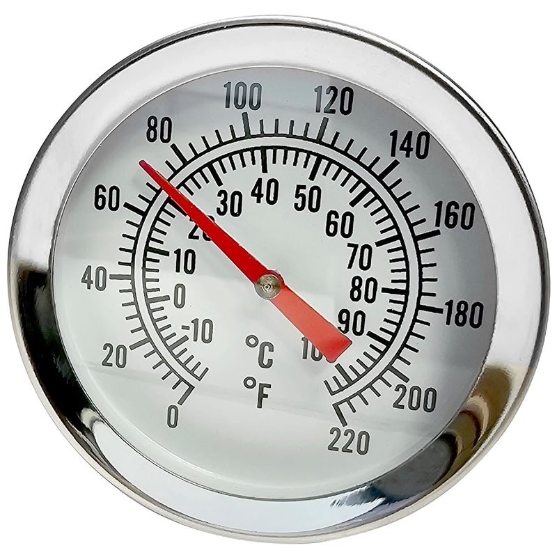 Home Brew Stuff 12" SS Dial Thermometer Homebrewing Brew Kettle Brew Pot - Image 4