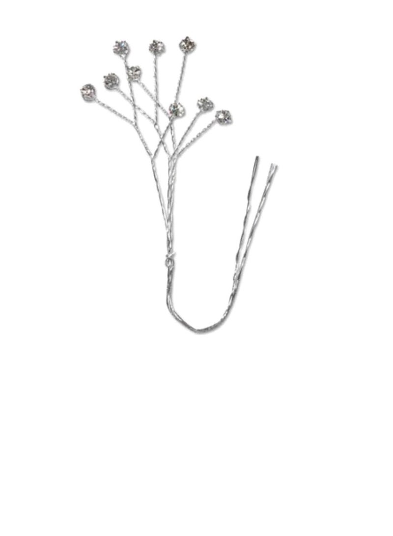 3 حجر الراين اختيار واضح 4 مم 3 قطع - Image 2